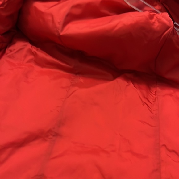 Coldwater Creek Goose Feather Vest Red Large puffy quilted vest  warm casual - Picture 15 of 15